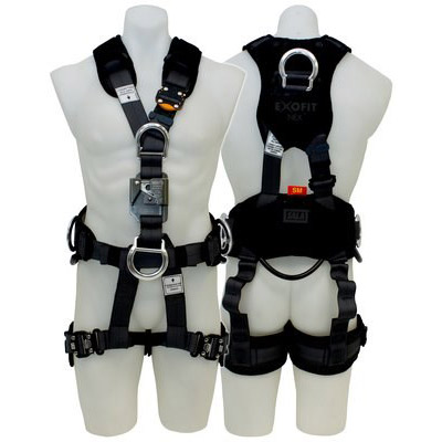 Suspension Harness with Chest Ascender